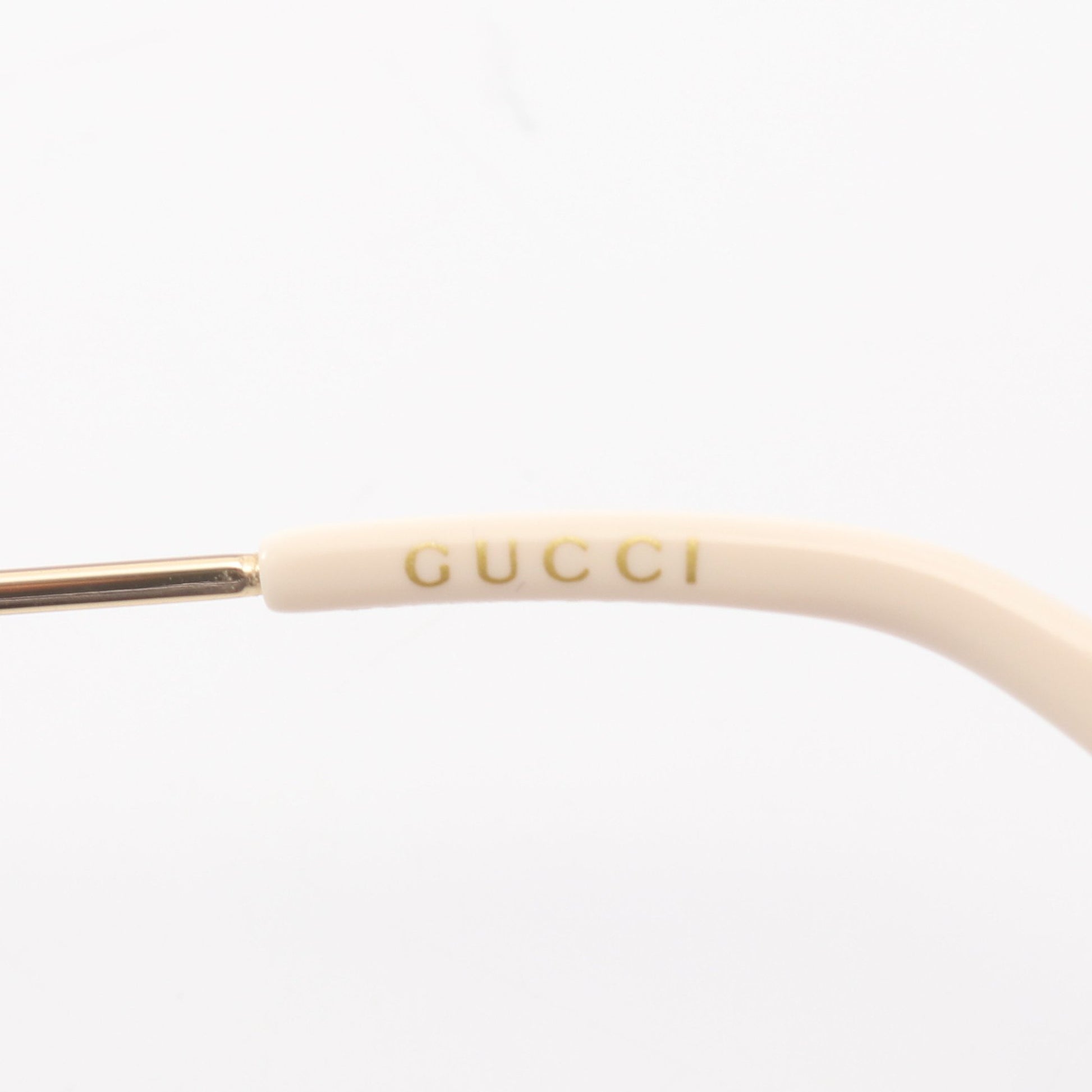 GUCCIFY サングラス GP ゴールド アイボリー グッチ 財布・小物 GUCCI
