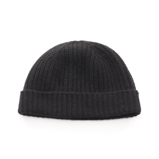 トリオンフ ニット帽 ビーニー カシミヤ ブラック ホワイト セリーヌ 財布・小物 CELINE