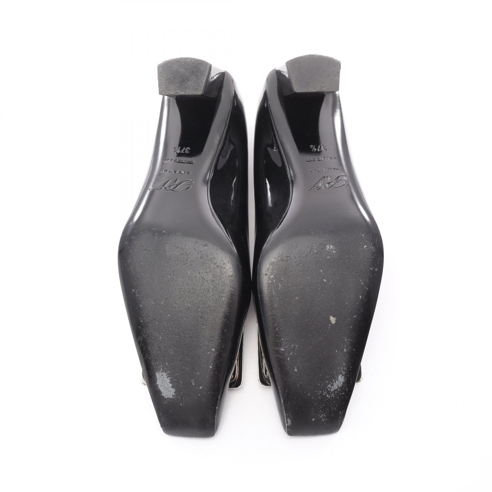 パンプス エナメルレザー ブラック ロジェヴィヴィエ シューズ Roger Vivier