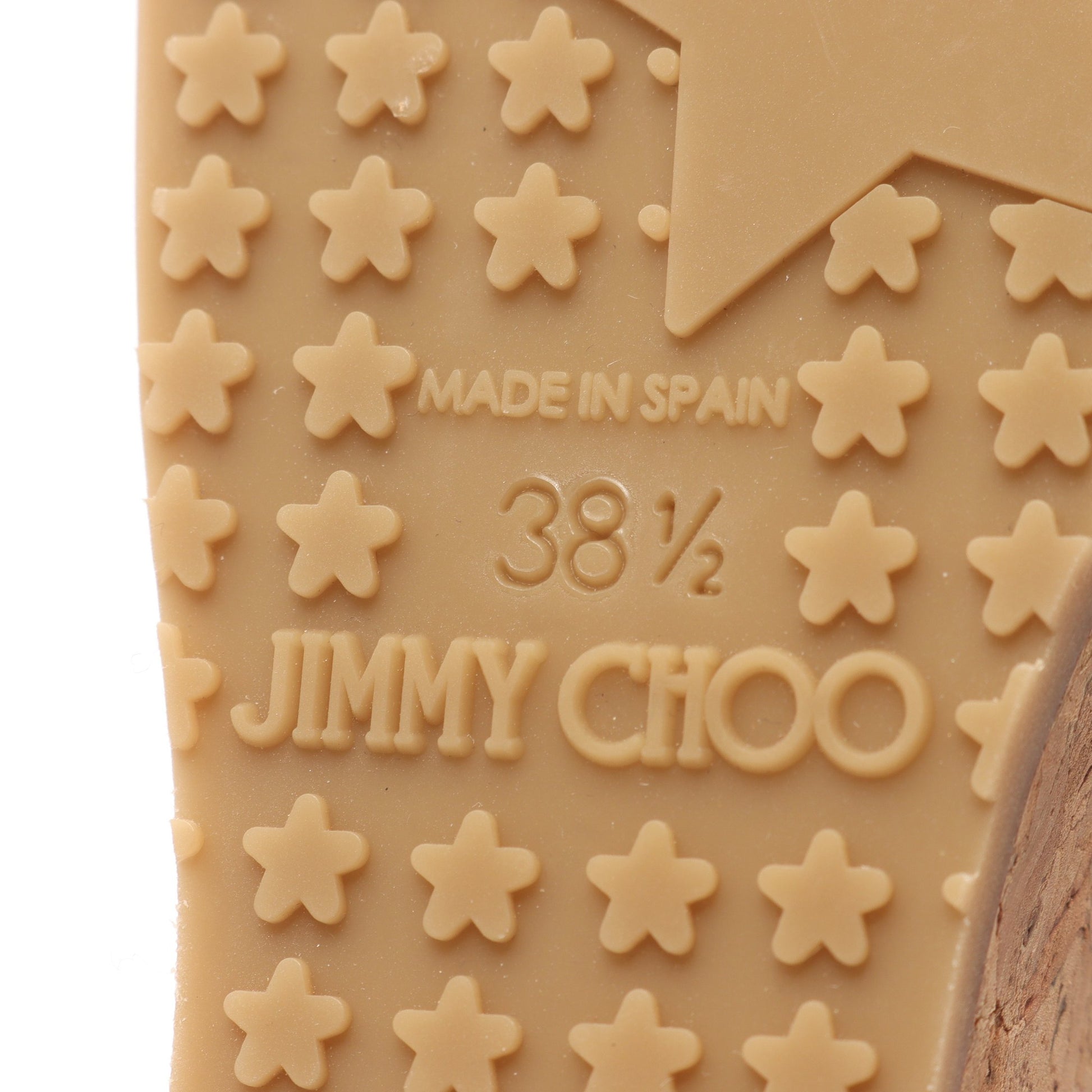 PRAISE サンダル スタースタッズ レザー コルク コーラルピンク ジミーチュウ シューズ JIMMY CHOO
