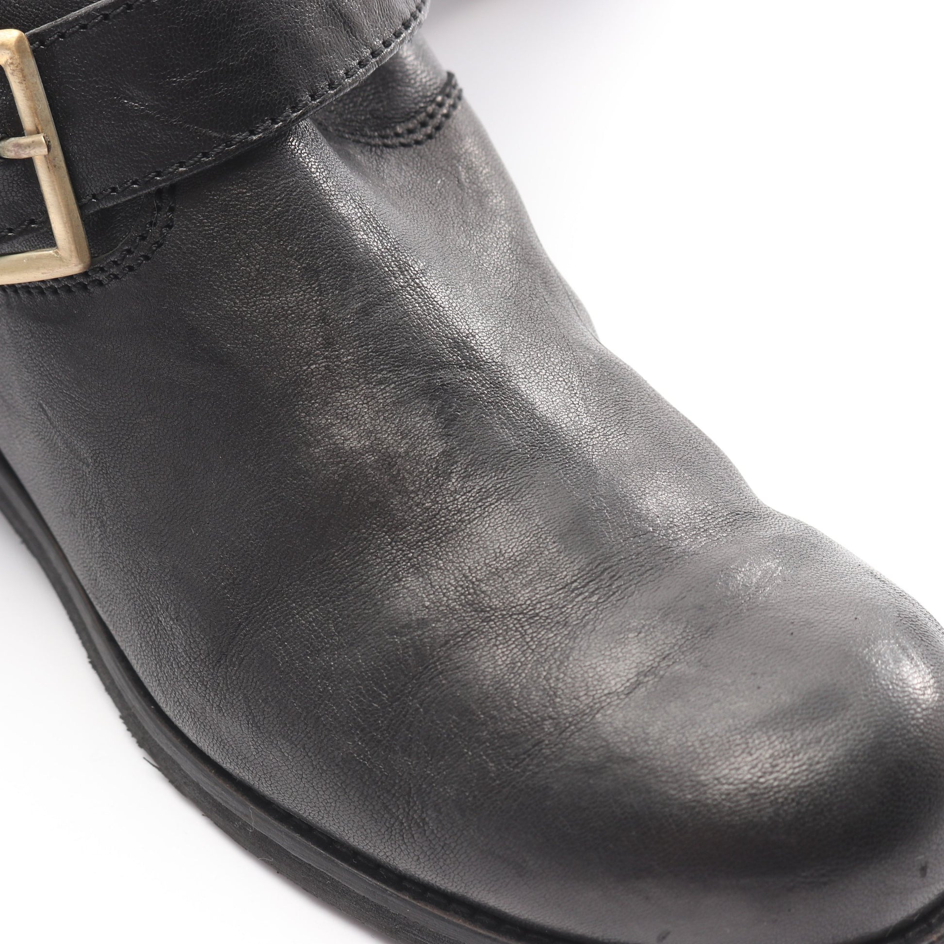 エンジニアブーツ レザー ブラック ジミーチュウ シューズ JIMMY CHOO
