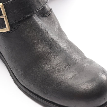 エンジニアブーツ レザー ブラック ジミーチュウ シューズ JIMMY CHOO
