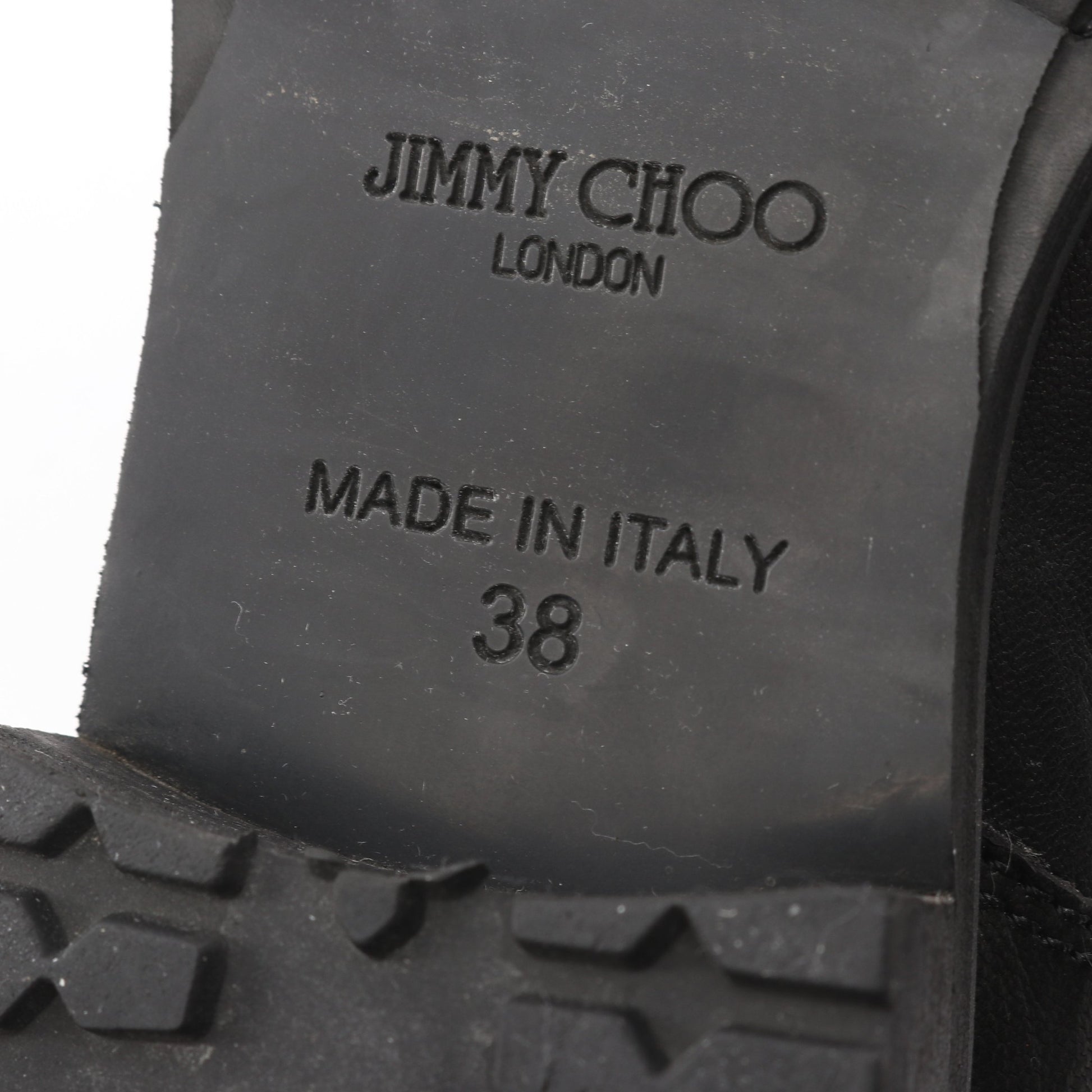 エンジニアブーツ レザー ブラック ジミーチュウ シューズ JIMMY CHOO