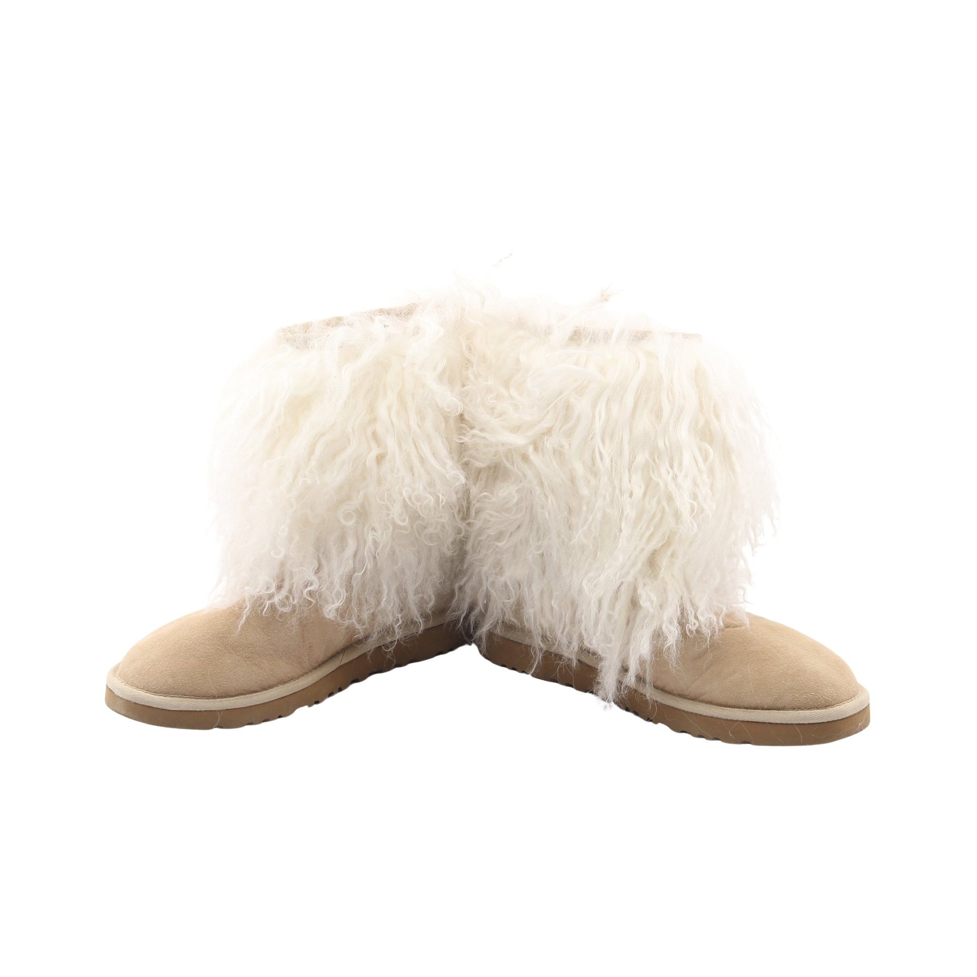 ファー ムートンブーツ ムートン ホワイト ベージュ アグオーストラリア シューズ UGG australia