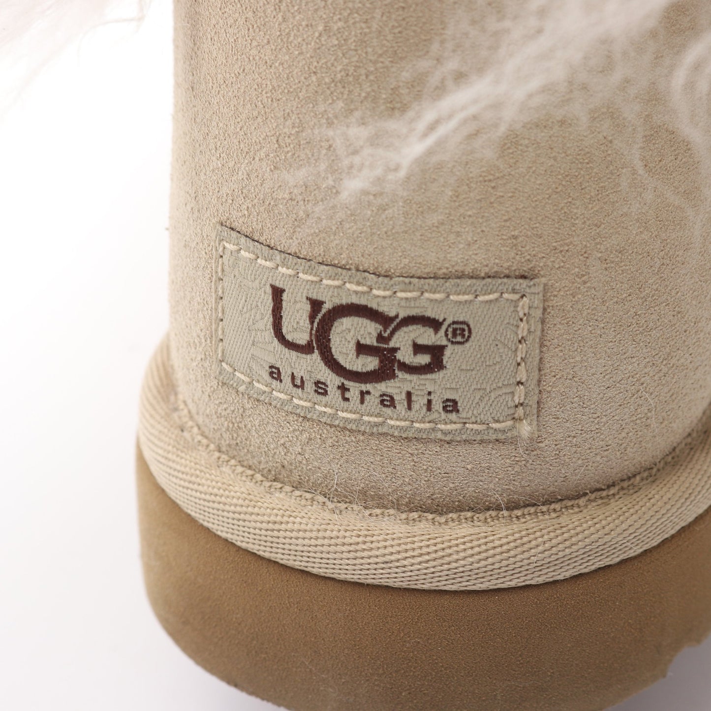 ファー ムートンブーツ ムートン ホワイト ベージュ アグオーストラリア シューズ UGG australia
