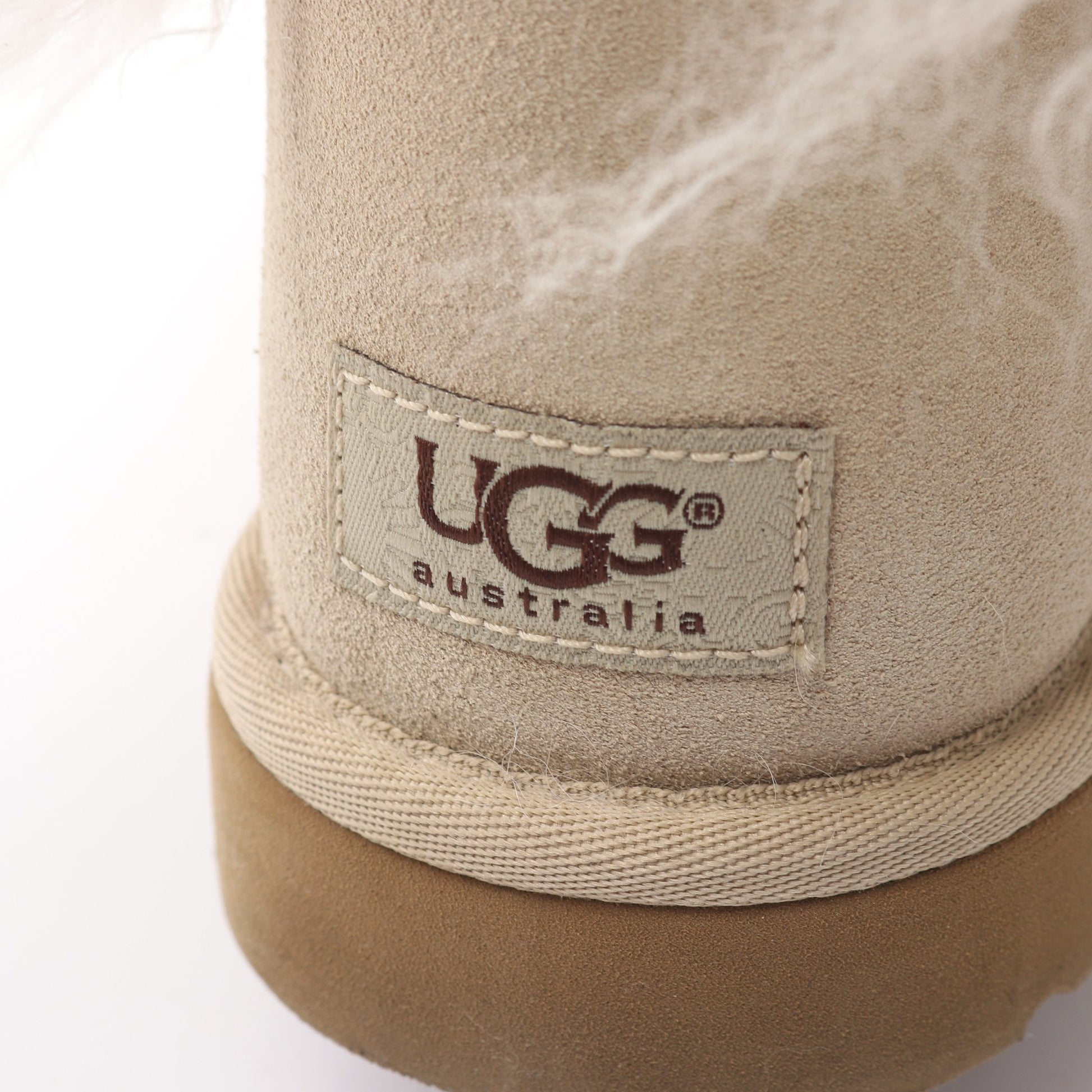 ファー ムートンブーツ ムートン ホワイト ベージュ アグオーストラリア シューズ UGG australia