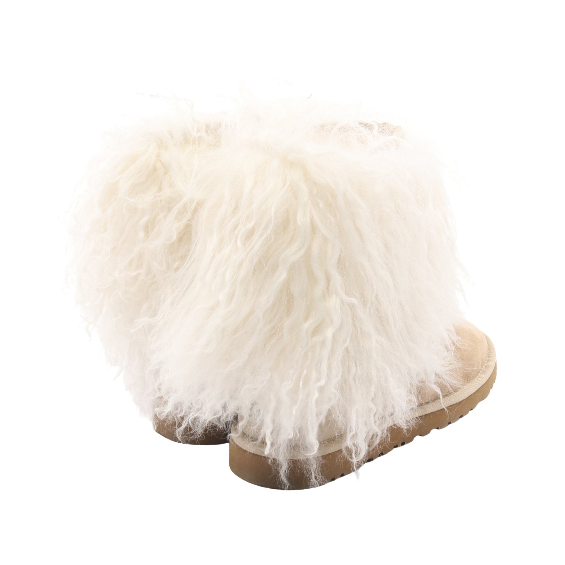 ファー ムートンブーツ ムートン ホワイト ベージュ アグオーストラリア シューズ UGG australia