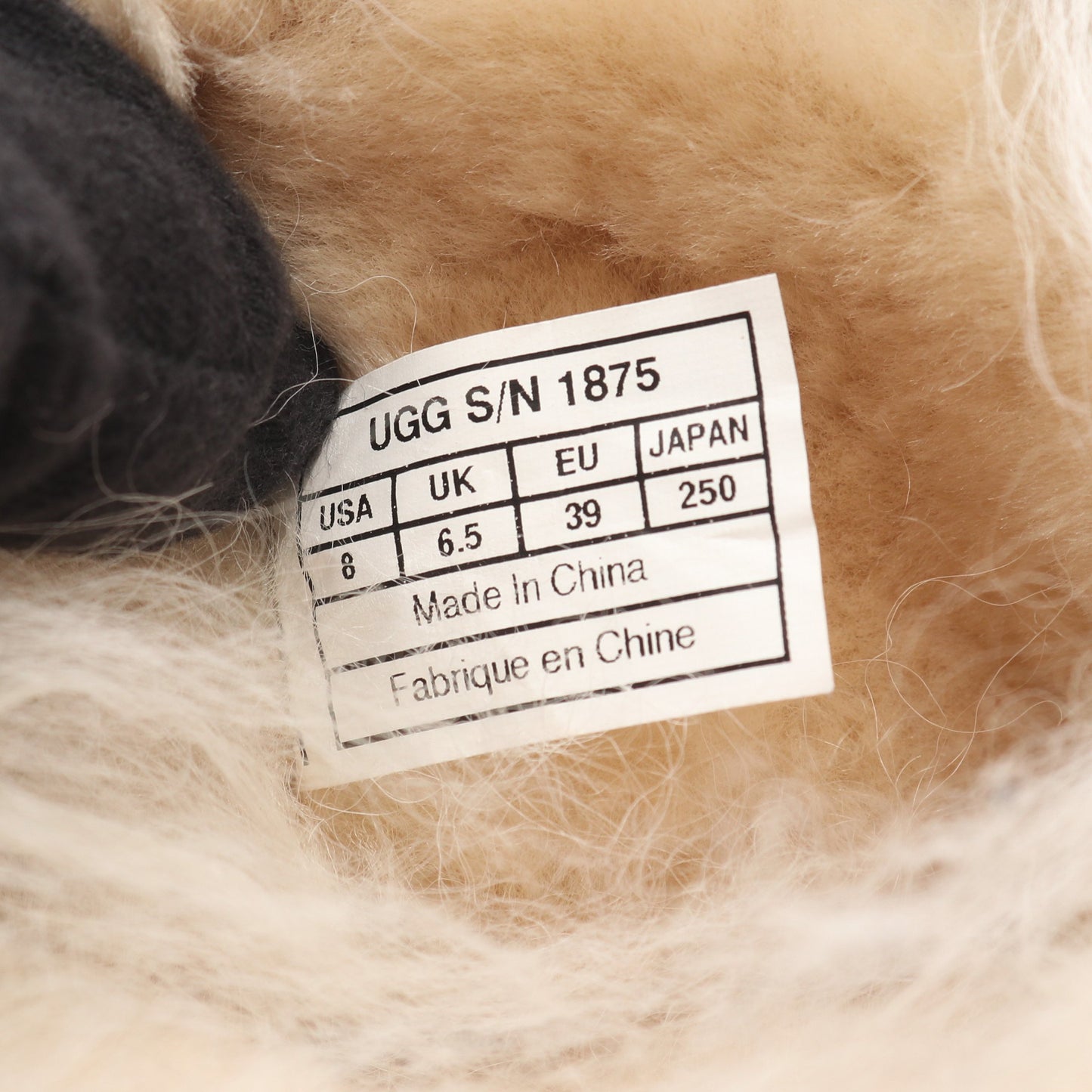 ファー ムートンブーツ ムートン ホワイト ベージュ アグオーストラリア シューズ UGG australia