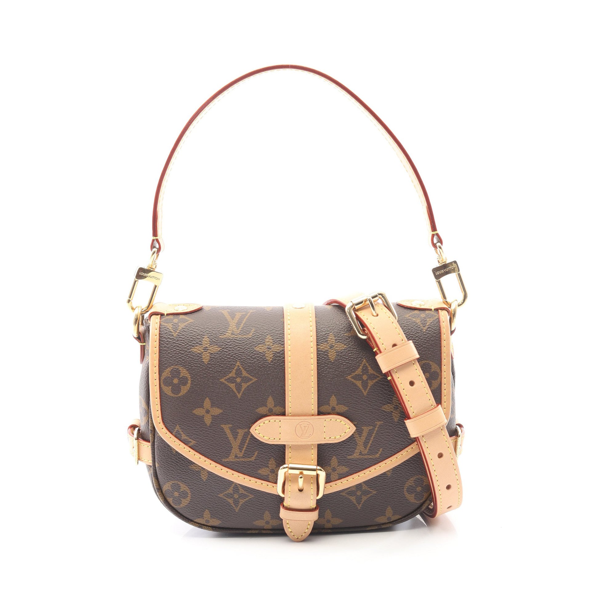 ソミュールBB モノグラム ハンドバッグ モノグラム ブラウン 2WAY ルイヴィトン バッグ LOUIS VUITTON