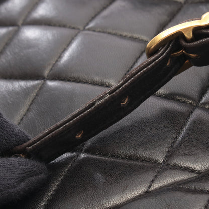 マトラッセ バックパック リュックサック ラムスキン ブラック ゴールド金具 シャネル バッグ CHANEL