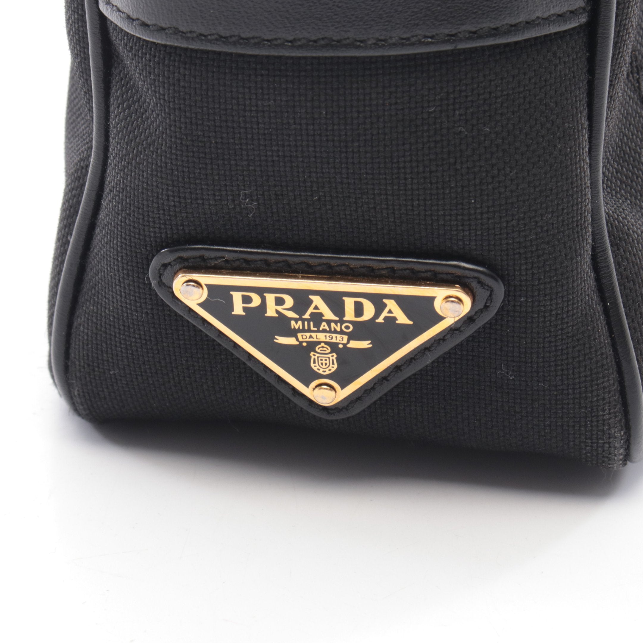 PRADA プラダ ショルダーバッグ ロゴジャガード キャンバス レディース