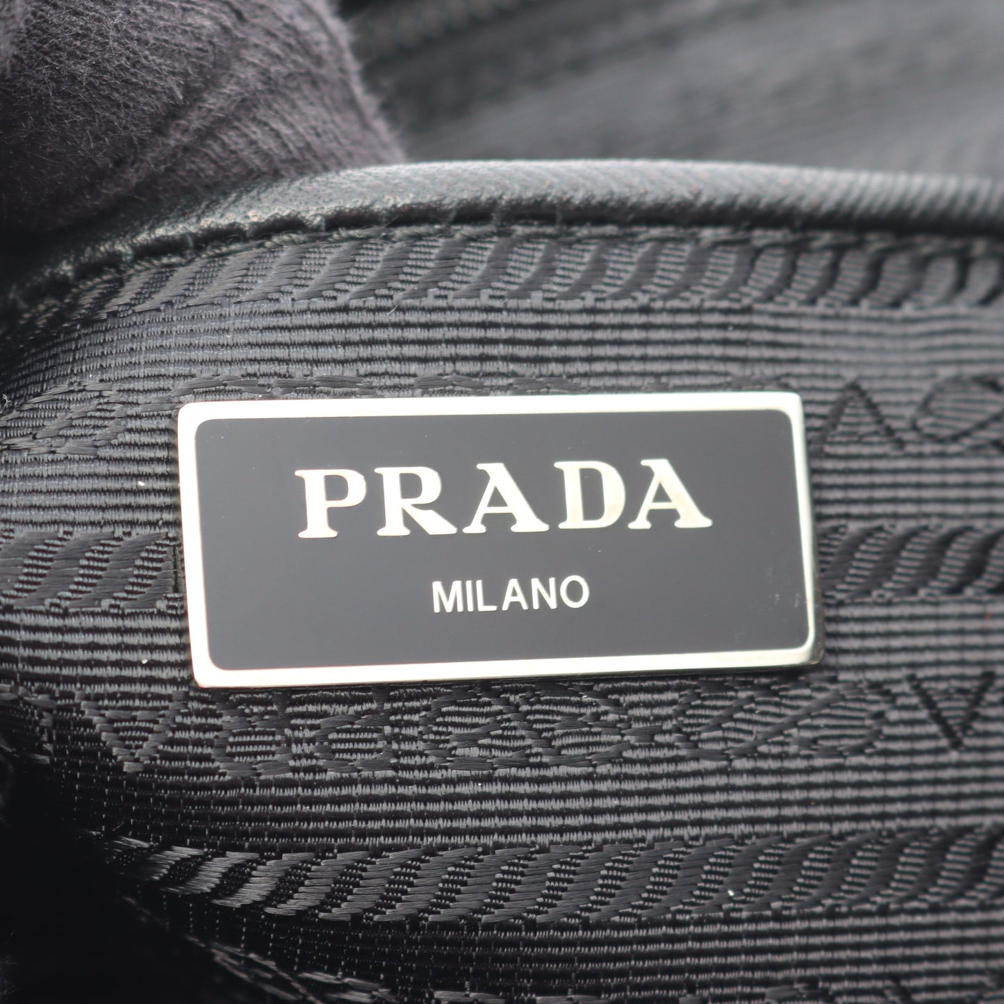 TESSUTO CAMOUFL バックパック リュックサック ナイロン サフィアーノレザー グレーグリーン マルチカラー プラダ バッグ PRADA