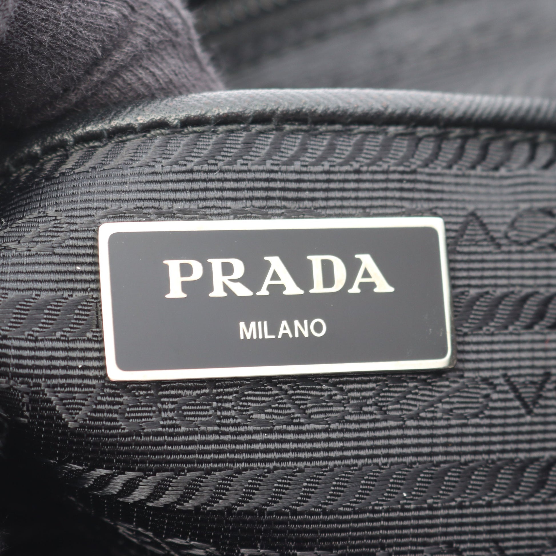 TESSUTO CAMOUFL バックパック リュックサック ナイロン サフィアーノレザー グレーグリーン マルチカラー プラダ バッグ PRADA