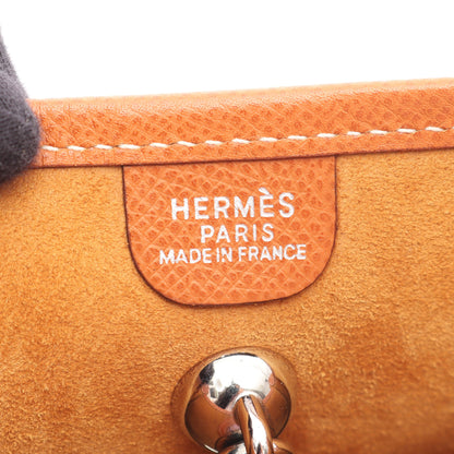 ヴェスパPM ゴールド ショルダーバッグ ヴォーエプソン ブラウン シルバー金具 □I刻印 エルメス バッグ HERMES