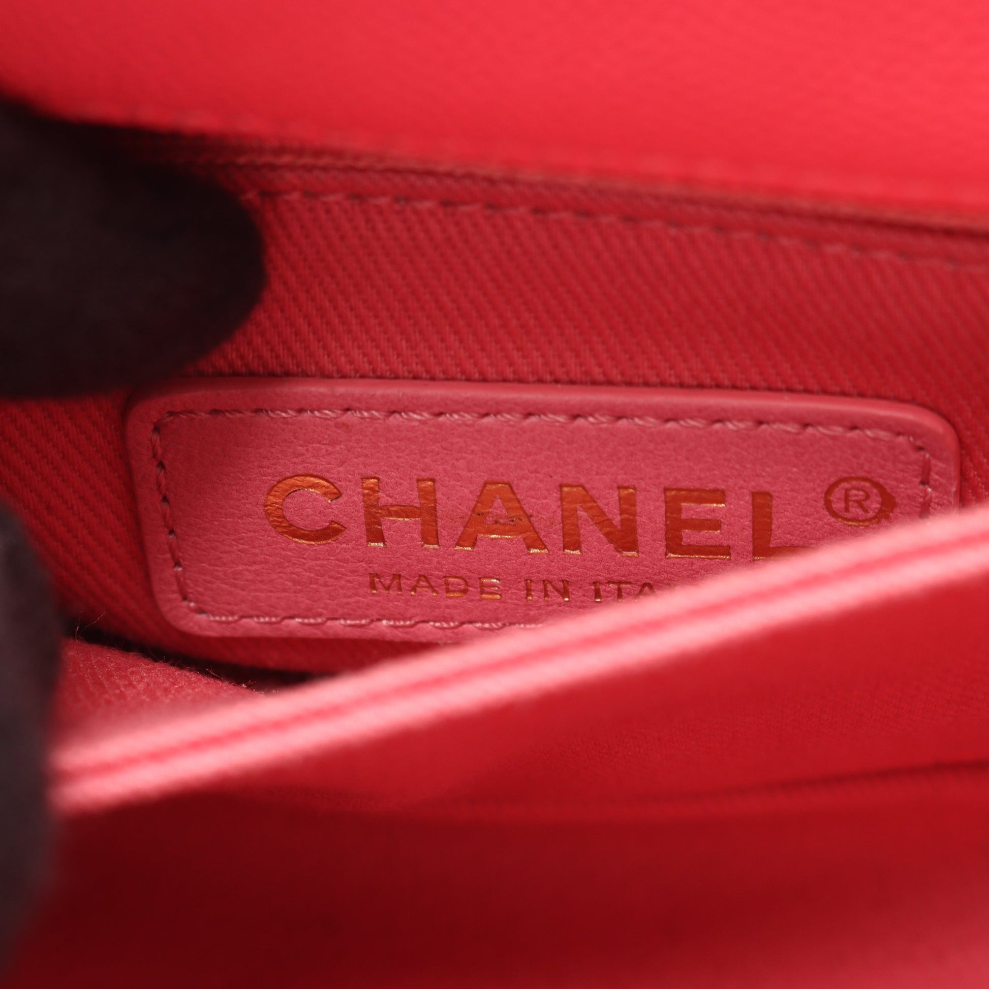 ココハンドルXXS トップハンドル ハンドバッグ キャビアスキン ピンク ゴールド金具 2WAY シャネル バッグ CHANEL