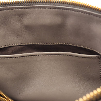 マテラッセ ハンドバッグ レザー グレーベージュ 2WAY ミュウミュウ