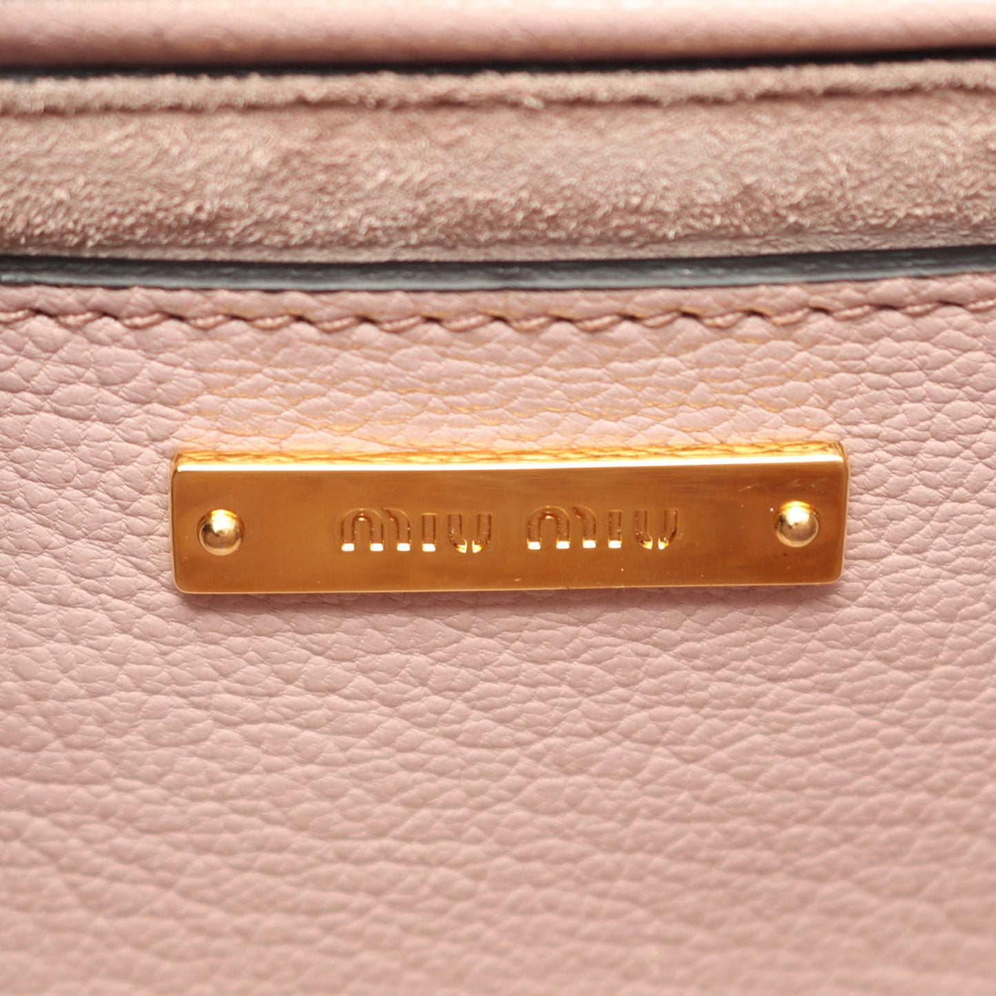 MADRAS マドラス ショルダーバッグ レザー ダスティピンク ミュウミュウ