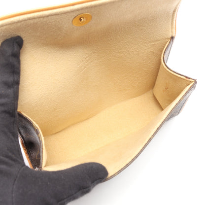 ポシェットフロランティーヌ モノグラム ボディバッグ ウエストバッグ PVC レザー ブラウン ルイヴィトン バッグ LOUIS VUITTON