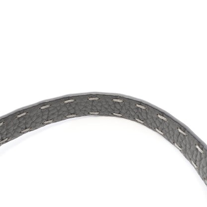 ミニピーカブー セレリア ハンドバッグ レザー グレー 2WAY フェンディ