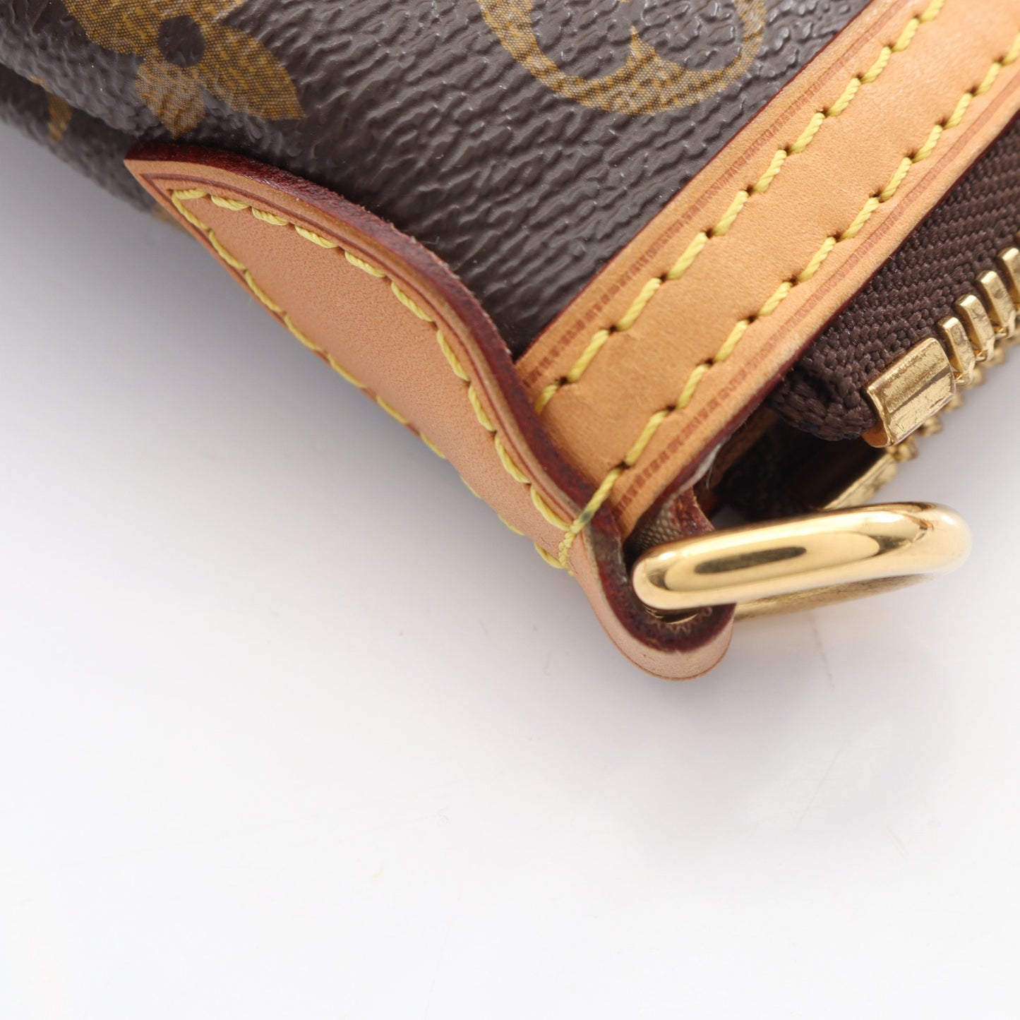 パレルモPM モノグラム ハンドバッグ PVC レザー ブラウン 2WAY ルイヴィトン バッグ LOUIS VUITTON