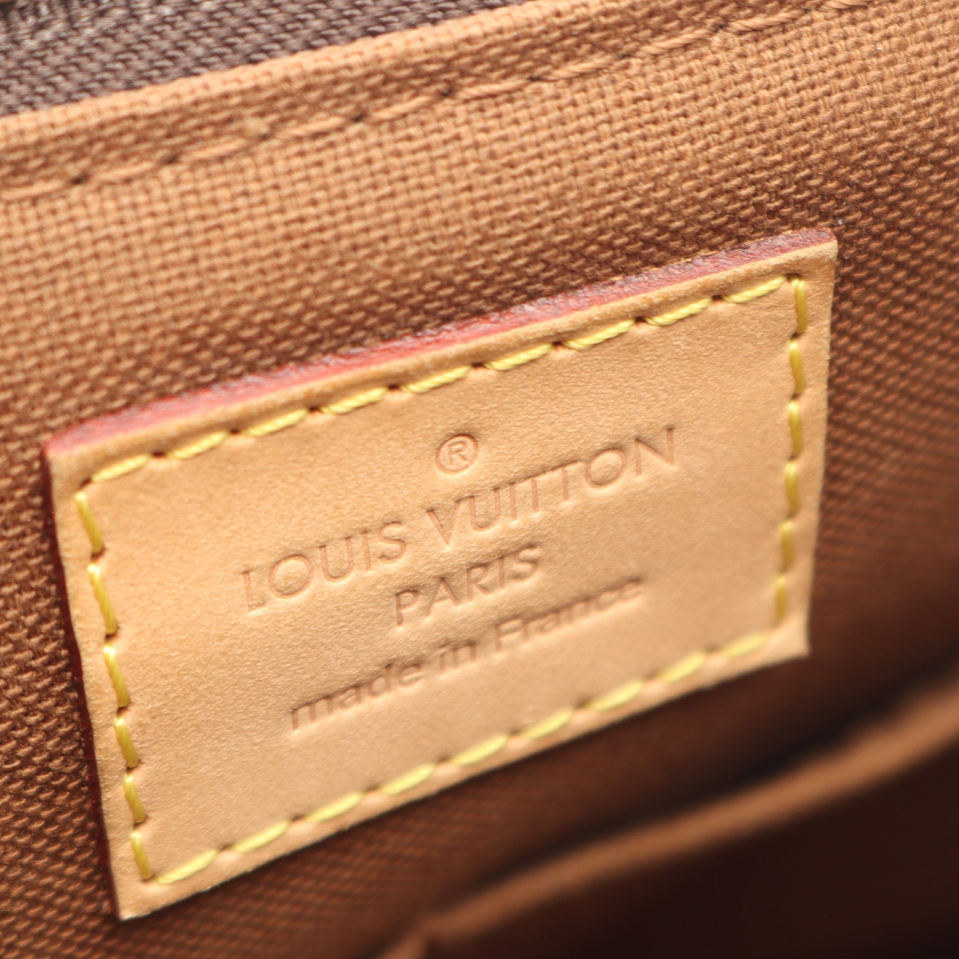 パレルモPM モノグラム ハンドバッグ PVC レザー ブラウン 2WAY ルイヴィトン バッグ LOUIS VUITTON