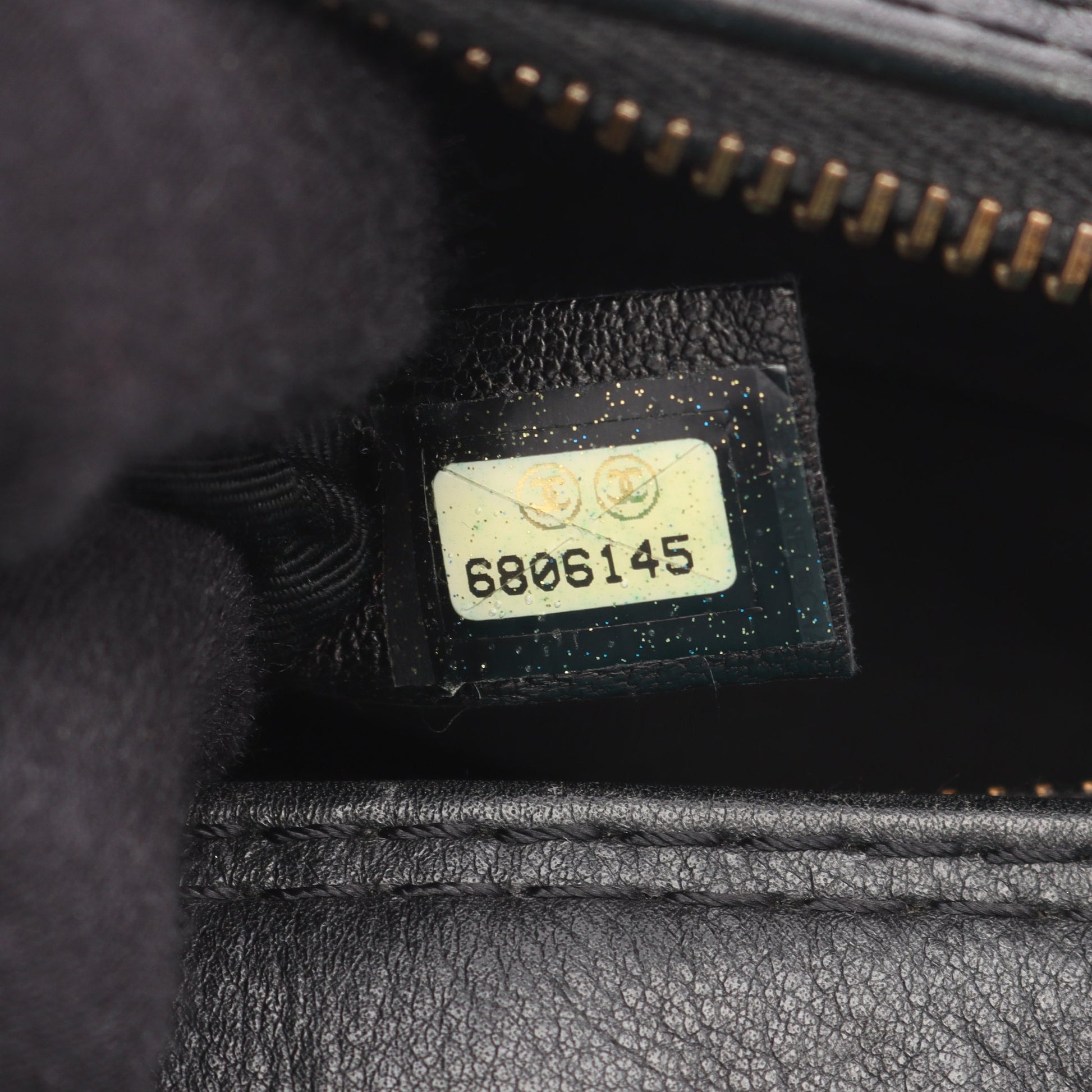 ワイルドステッチ ハンドバッグ ミニボストンバッグ レザー ブラック ゴールド金具 シャネル バッグ CHANEL