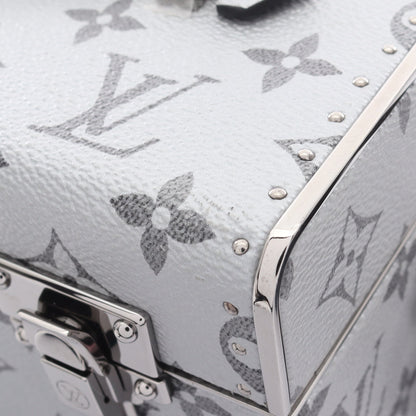 ミニボックストランク モノグラムエクリプススプリット ハンドバッグ PVC ブラック ライトグレー 2WAY ルイヴィトン