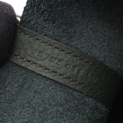 ピコタンロックPM ヴェールアングレ ハンドバッグ トリヨンクレマンス グレーグリーン ゴールド金具 K刻印 エルメス