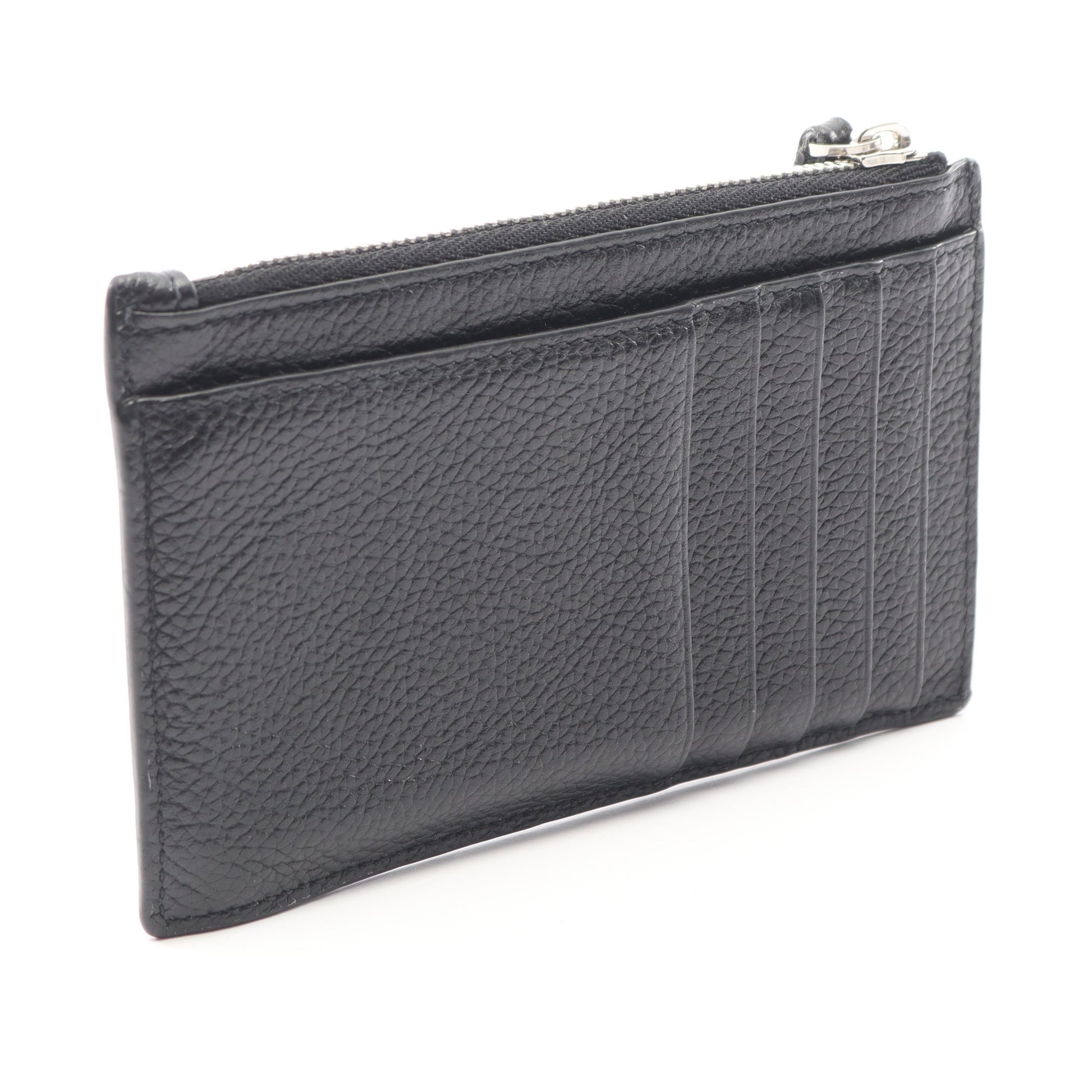 キャッシュ ラージ ロング コイン&カードホルダー カードケース コインケース レザー ブラック バレンシアガ 財布・小物 BALENCIAGA