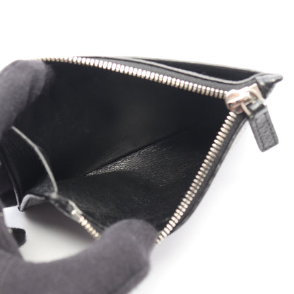 キャッシュ ラージ ロング コイン&カードホルダー カードケース コインケース レザー ブラック バレンシアガ 財布・小物 BALENCIAGA