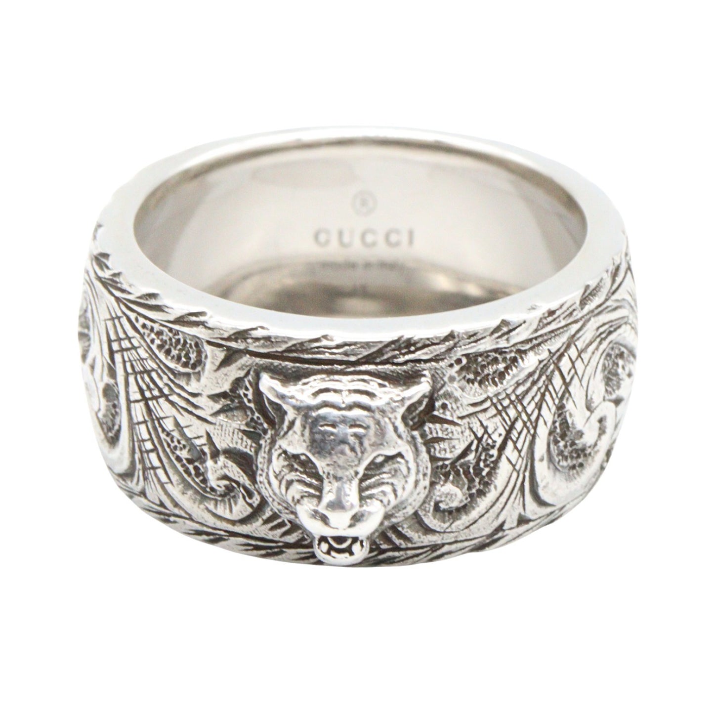 キャットヘッドリング リング 指輪 SV925 シルバー グッチ アクセサリー GUCCI