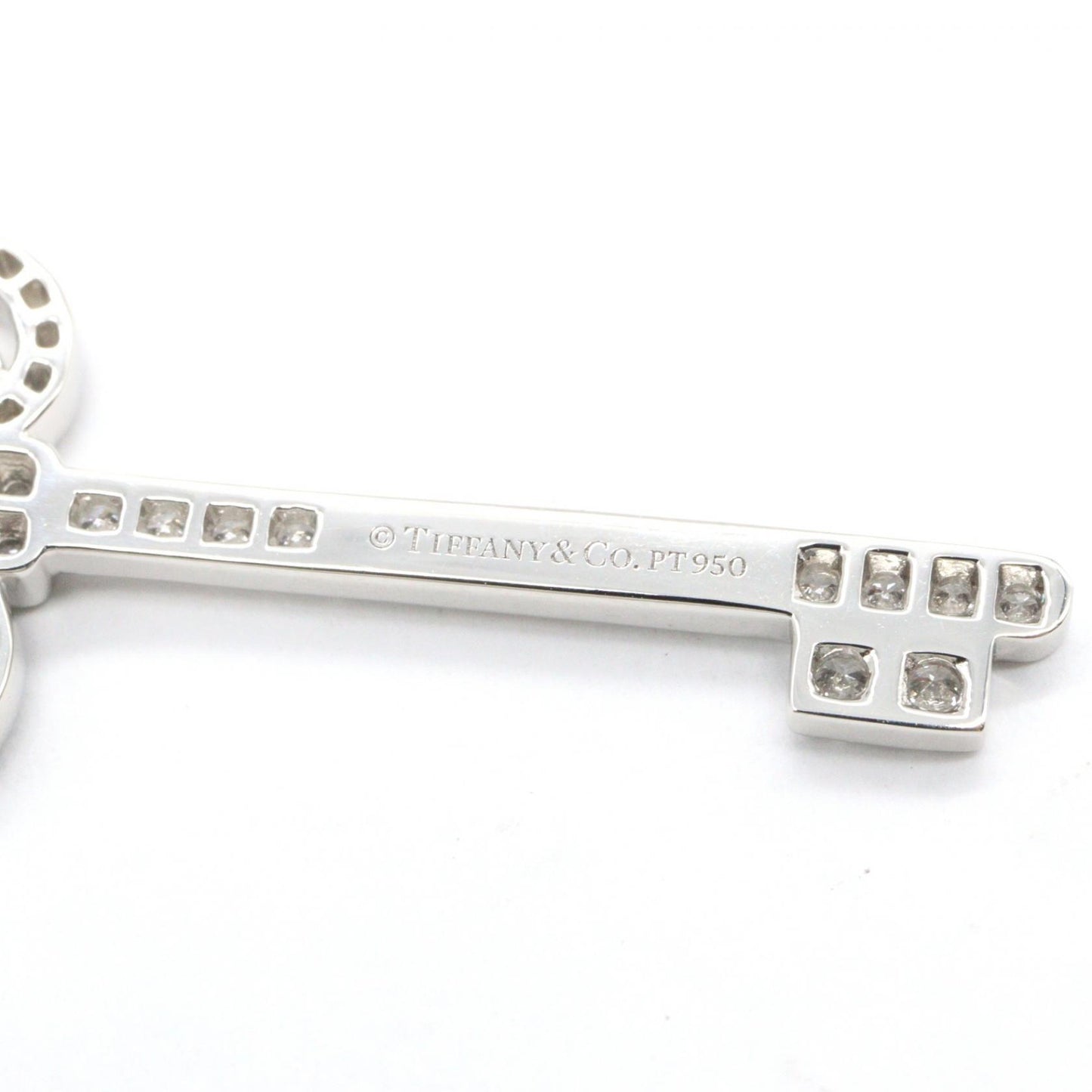 フルールドリス キーペンダント ダイヤ ネックレス PT950 ダイヤモンド プラチナ ティファニー アクセサリー TIFFANY & Co.