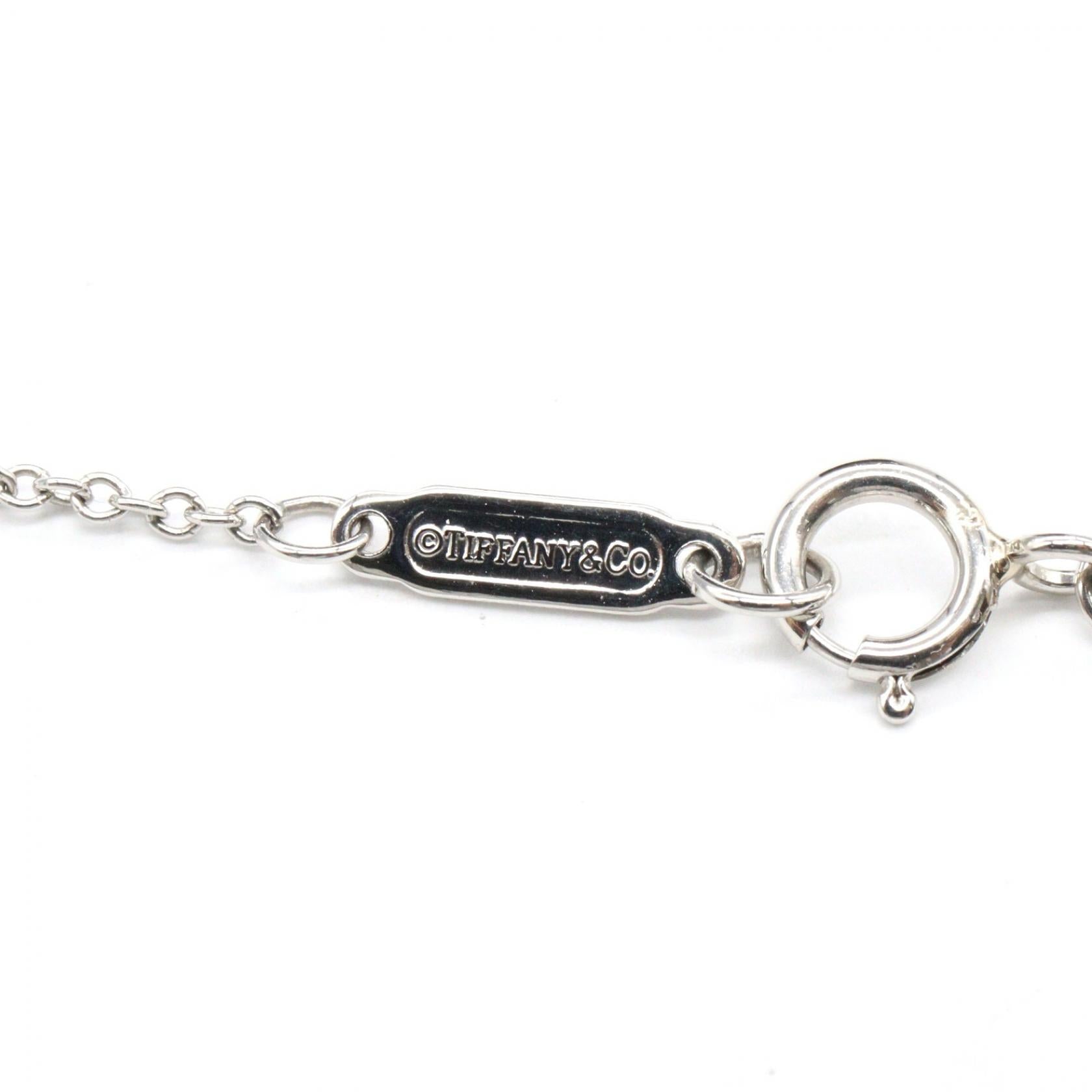 フルールドリス キーペンダント ダイヤ ネックレス PT950 ダイヤモンド プラチナ ティファニー アクセサリー TIFFANY & Co.