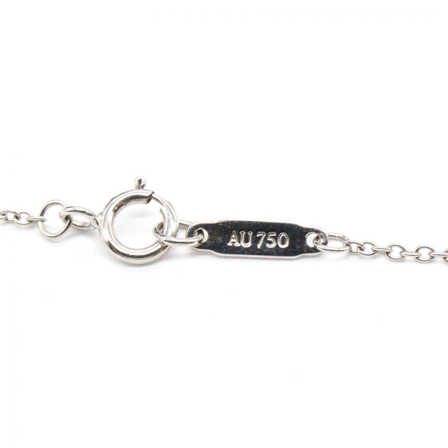 クラウン キー ネックレス ダイヤ ネックレス K18WG ダイヤモンド ホワイトゴールド クリア ティファニー アクセサリー TIFFANY & Co.