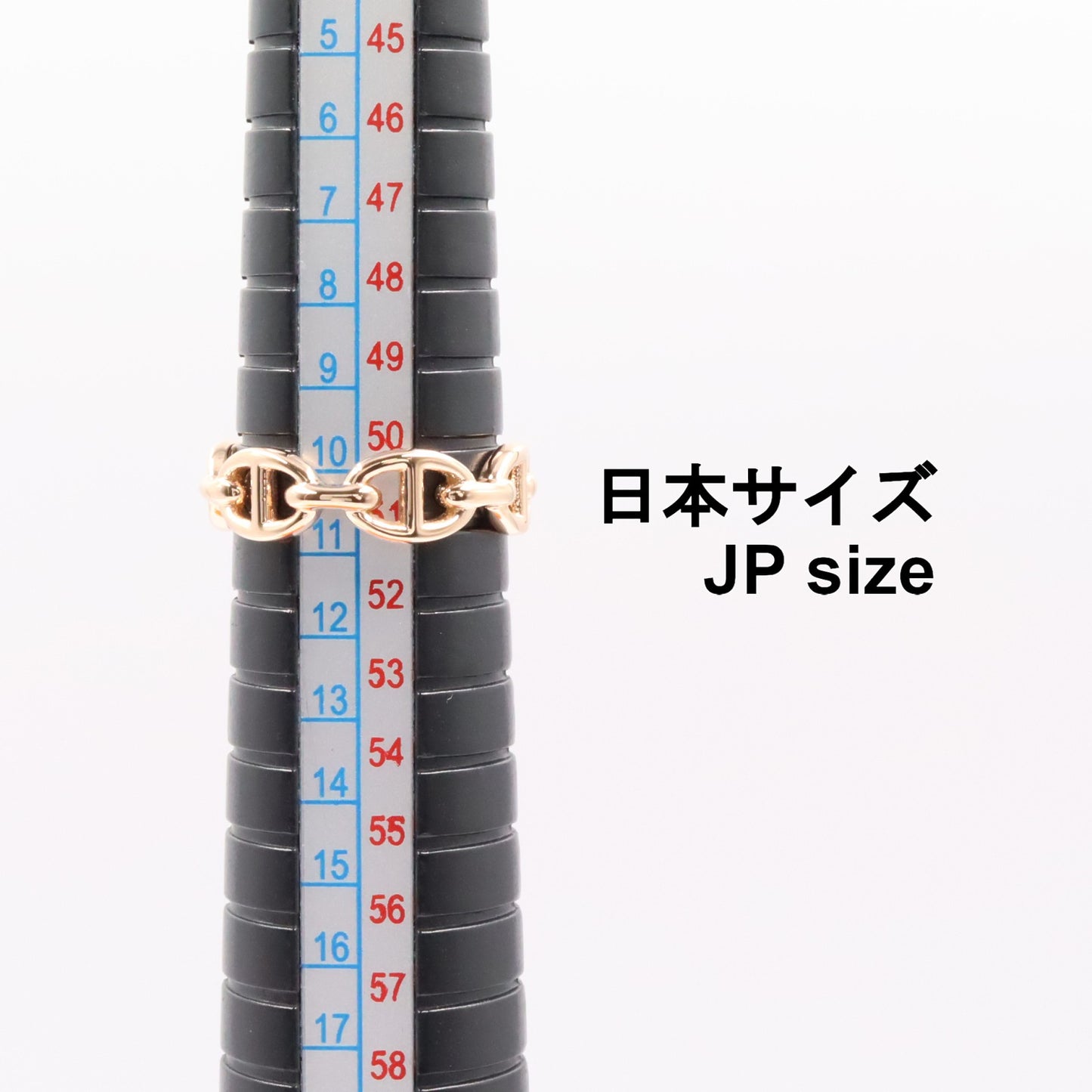 シェーヌダンクル リング リング 指輪 K18PG ピンクゴールド エルメス アクセサリー HERMES