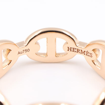 シェーヌダンクル リング リング 指輪 K18PG ピンクゴールド エルメス アクセサリー HERMES