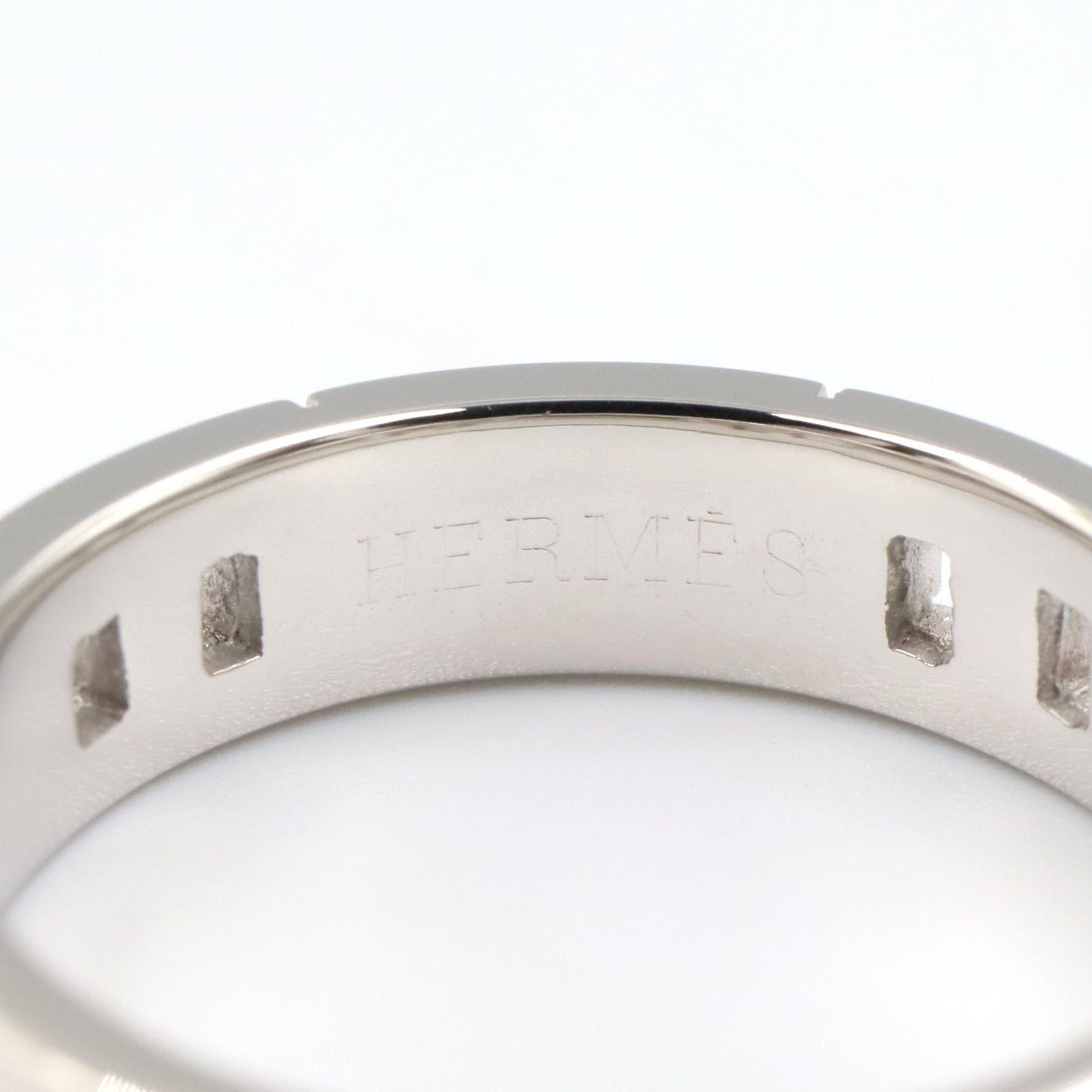 ヘラクレス リング リング 指輪 K18WG ホワイトゴールド エルメス アクセサリー HERMES