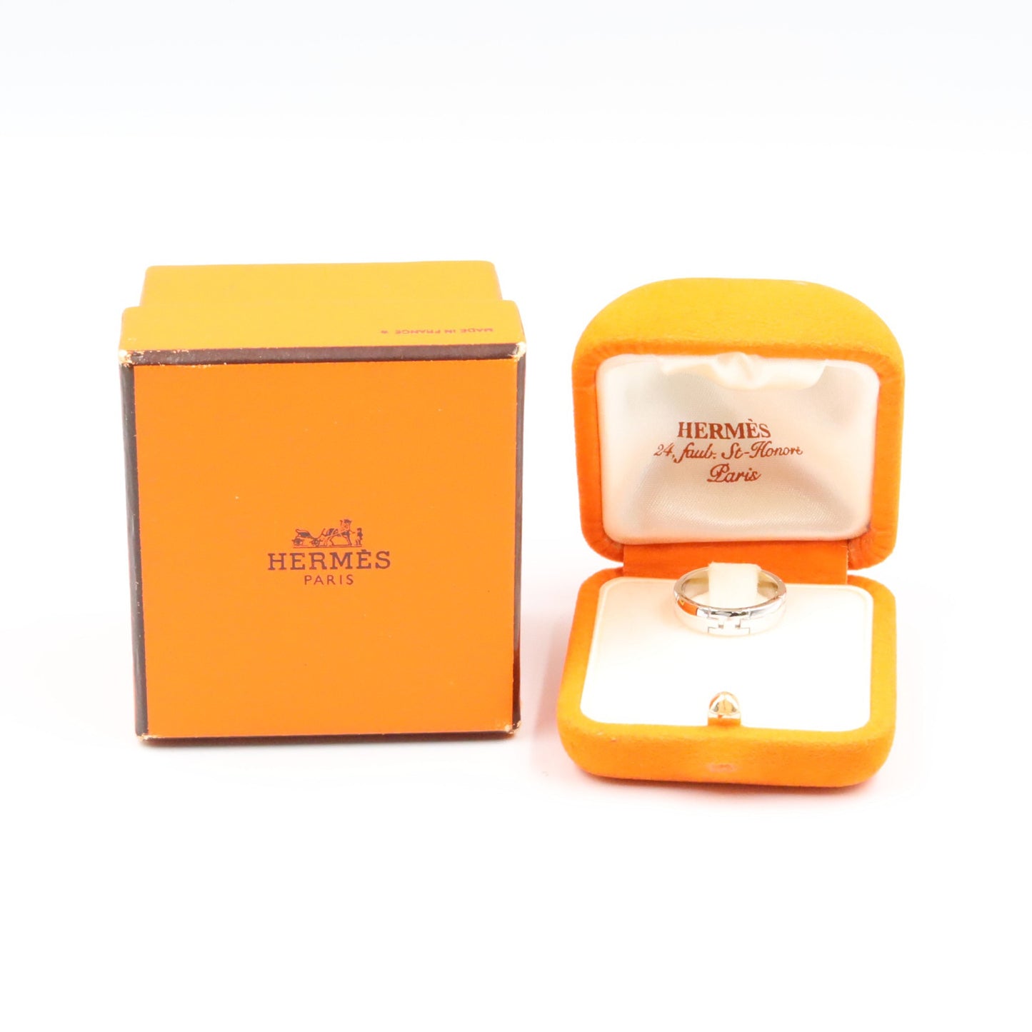 ヘラクレス リング リング 指輪 K18WG ホワイトゴールド エルメス アクセサリー HERMES