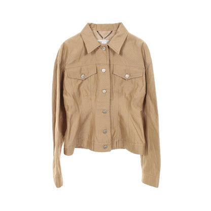 ジャケット コットン リネン カーキベージュ ステラマッカートニー アウター Stella McCartney