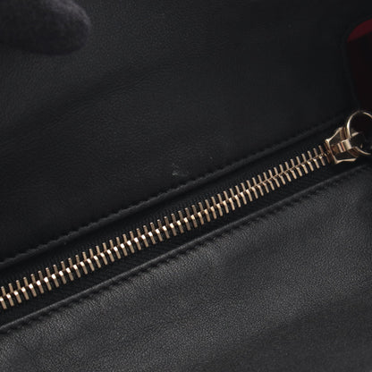 ココマーク チェーンショルダーバッグ チェーントートバッグ ラムスキン ブラック ゴールド金具 シャネル バッグ CHANEL