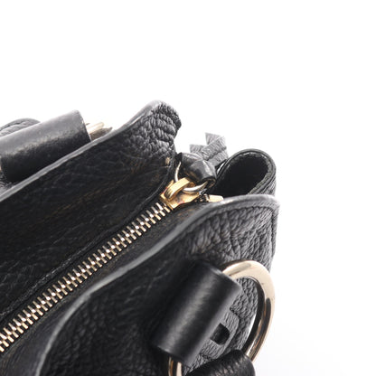 ビタースウィート ハンドバッグ レザー ブラック セリーヌ バッグ CELINE