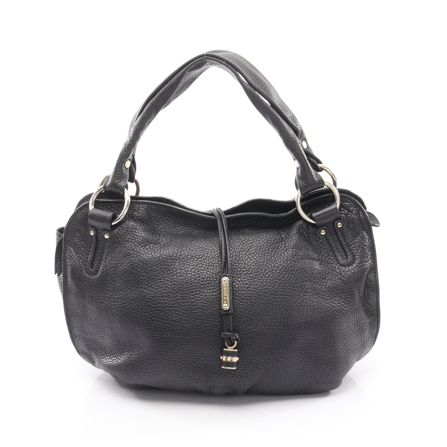 ビタースウィート ハンドバッグ レザー ブラック セリーヌ バッグ CELINE
