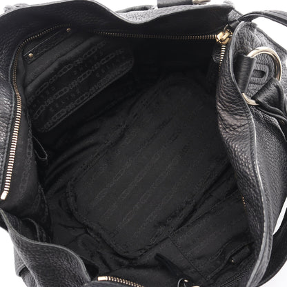 ビタースウィート ハンドバッグ レザー ブラック セリーヌ バッグ CELINE