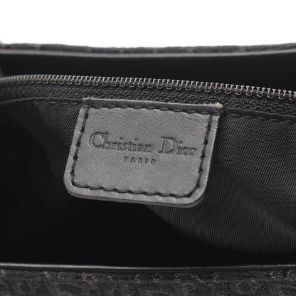ストリートシック トロッター ワンショルダーバッグ キャンバス レザー ブラック クリスチャンディオール バッグ Christian Dior