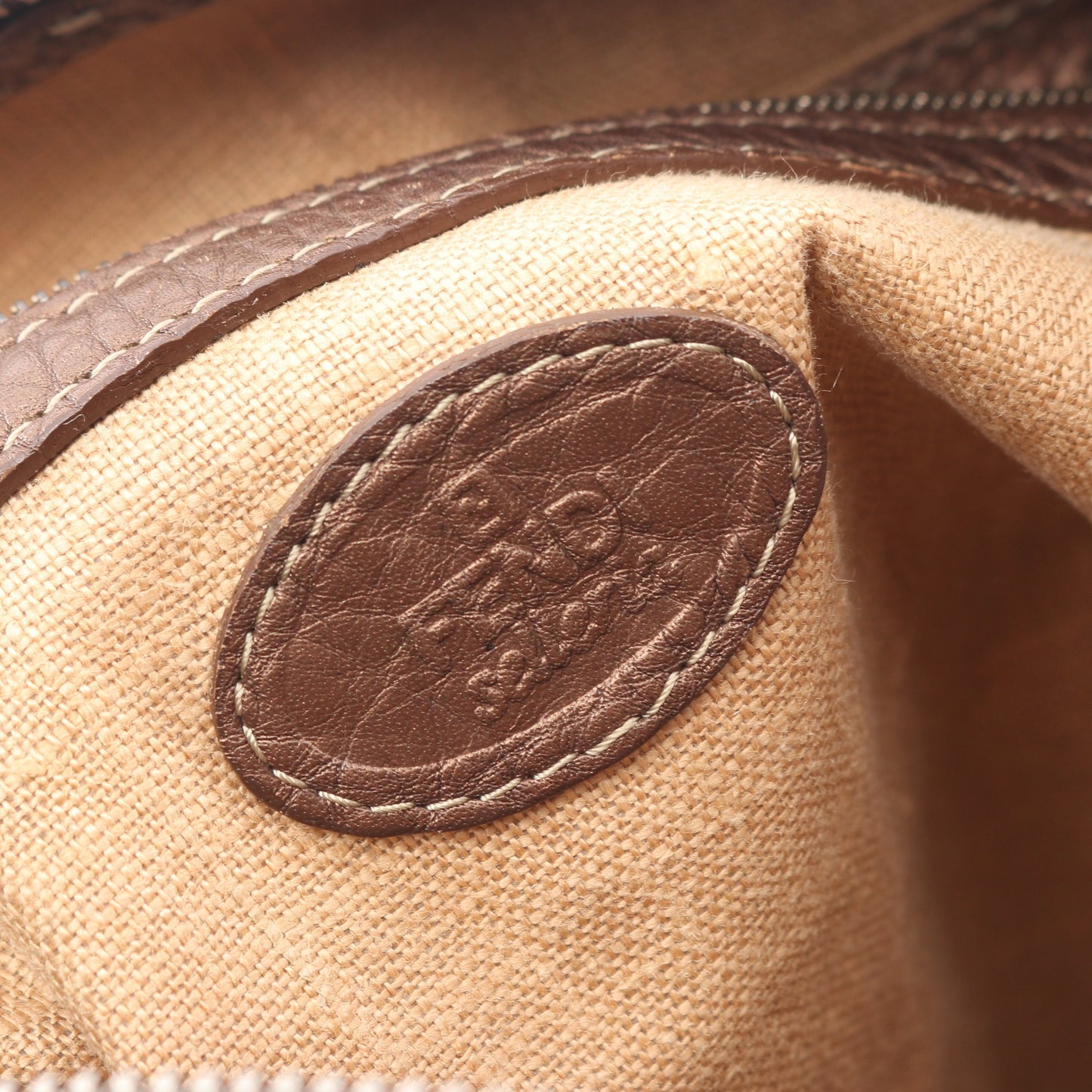 セレリア ショルダーバッグ レザー ブラウン フェンディ バッグ FENDI