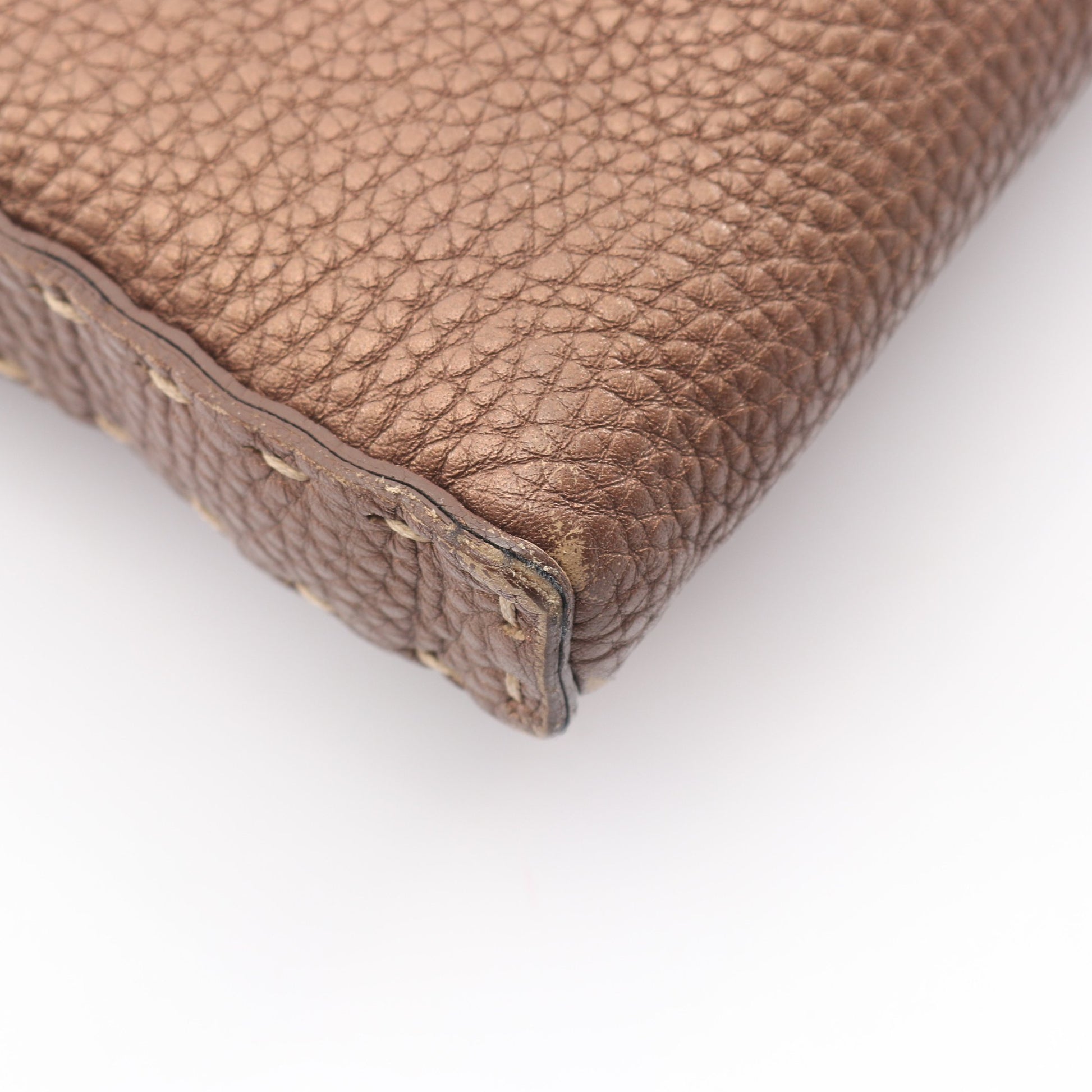 セレリア ショルダーバッグ レザー ブラウン フェンディ バッグ FENDI