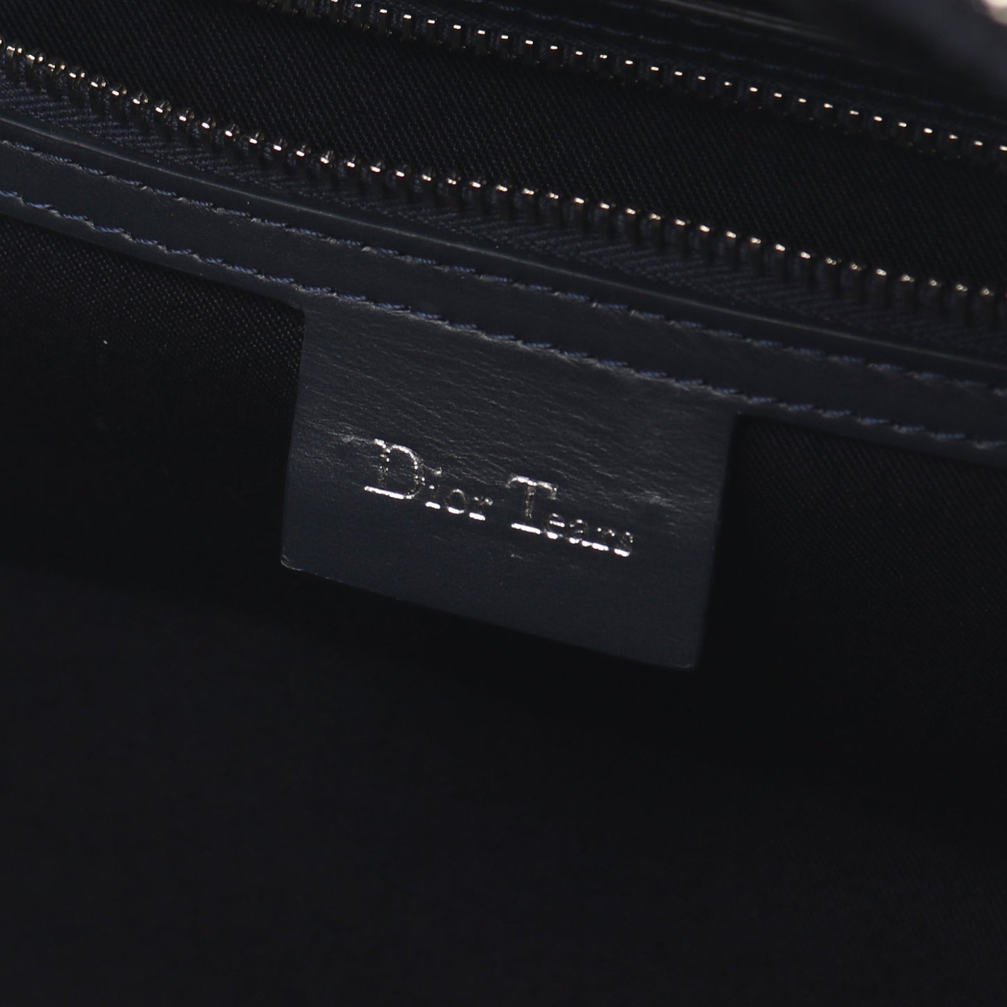 DIOR × Denim Tears ランゴ50 オブリーク ピースサイン ボストンバッグ キャンバス レザー ネイビー 2WAY クリスチャンディオール バッグ Christian Dior