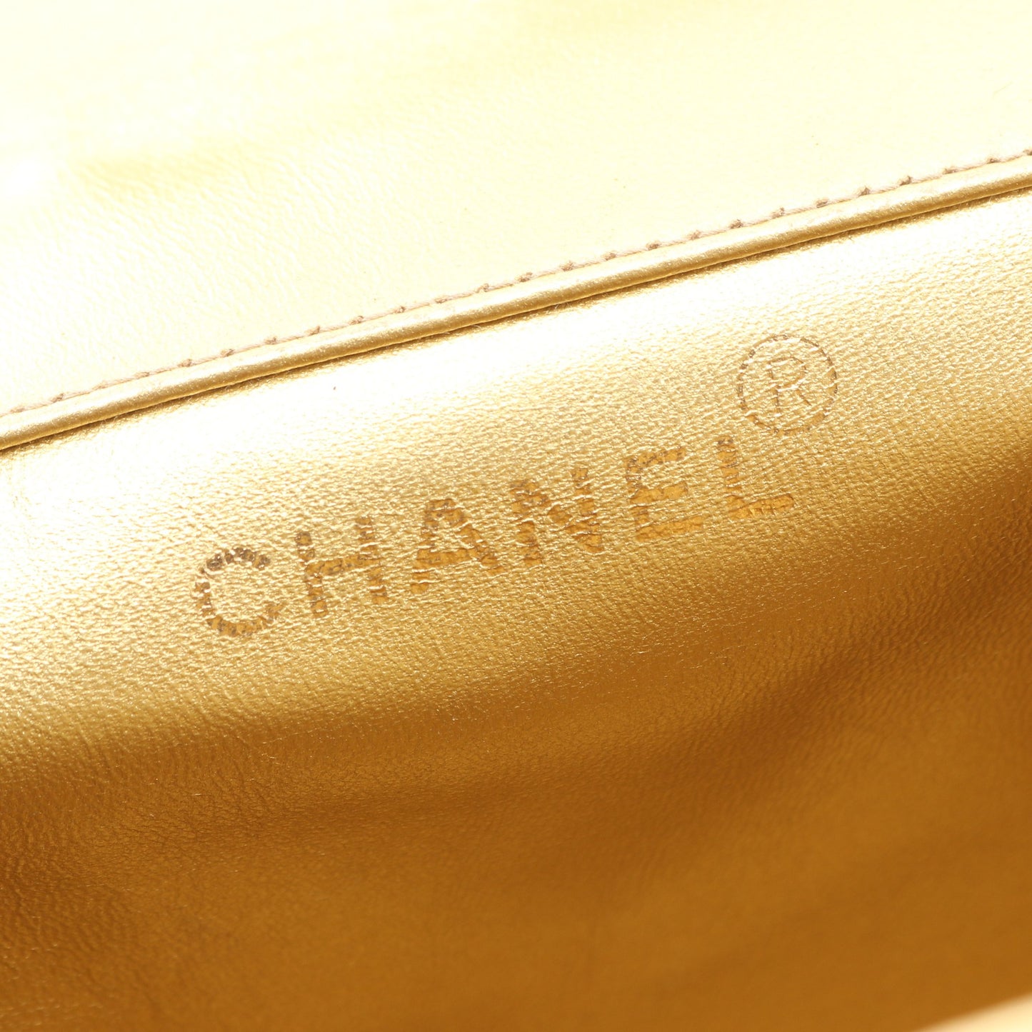 マトラッセ チェーン バックパック リュックサック レザー ゴールド ゴールド金具 ヴィンテージ シャネル バッグ CHANEL