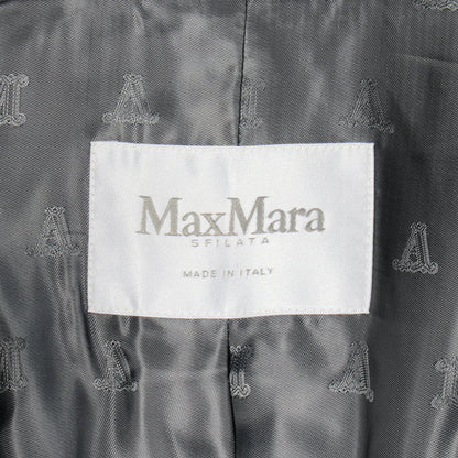 カディアック テディベア オーバーサイズ コート ウール アルパカ グレー マックスマーラ アウター Max Mara