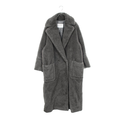 カディアック テディベア オーバーサイズ コート ウール アルパカ グレー マックスマーラ アウター Max Mara